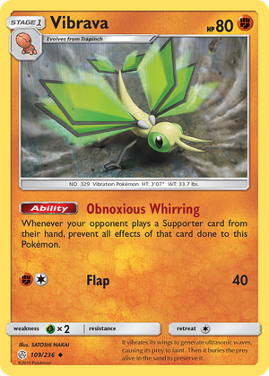 Vibrava (109/236) [Sun &amp; Moon: Cosmic Eclipse] 