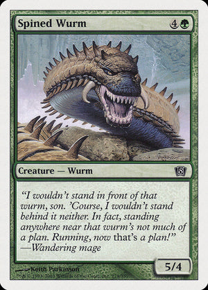 Spined Wurm [Eighth Edition] 