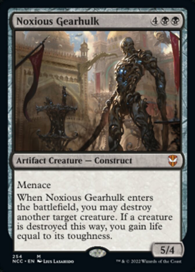 Noxious Gearhulk [Streets of New Capenna Commander] 