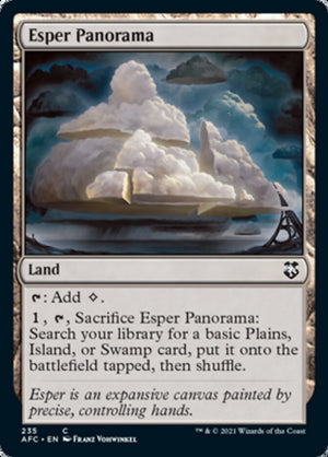 Esper Panorama [Dungeons &amp; Dragons: Adventures in the Forgotten Realms Commander] 