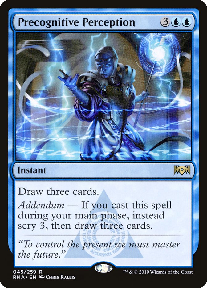 Precognitive Perception [Ravnica Allegiance] 