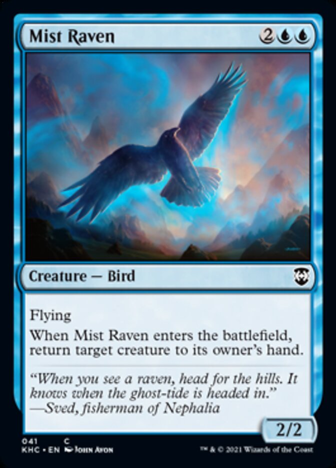 Mist Raven [Kaldheim Commander] 