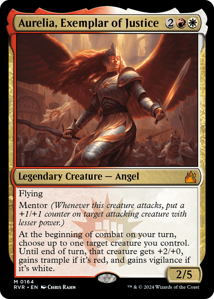 Aurelia, Exemplar of Justice [Ravnica Remastered] 