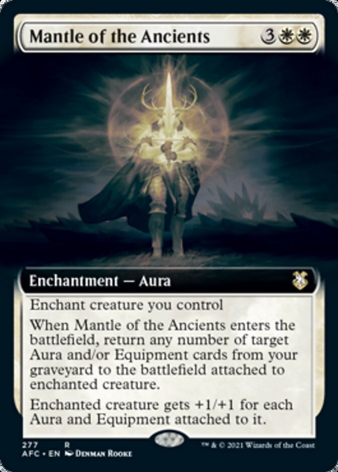 Mantle of the Ancients (Extended Art) [Dungeons &amp; Dragons: Adventures in the Forgotten Realms Commander] 
