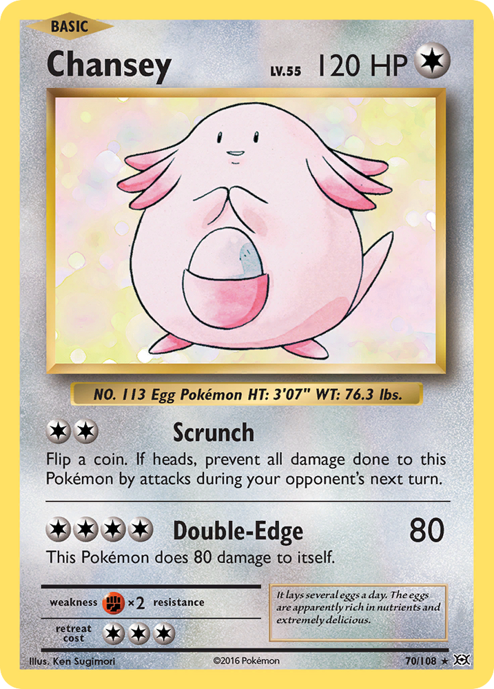 Chansey (70/108) [XY: Evolutions] 