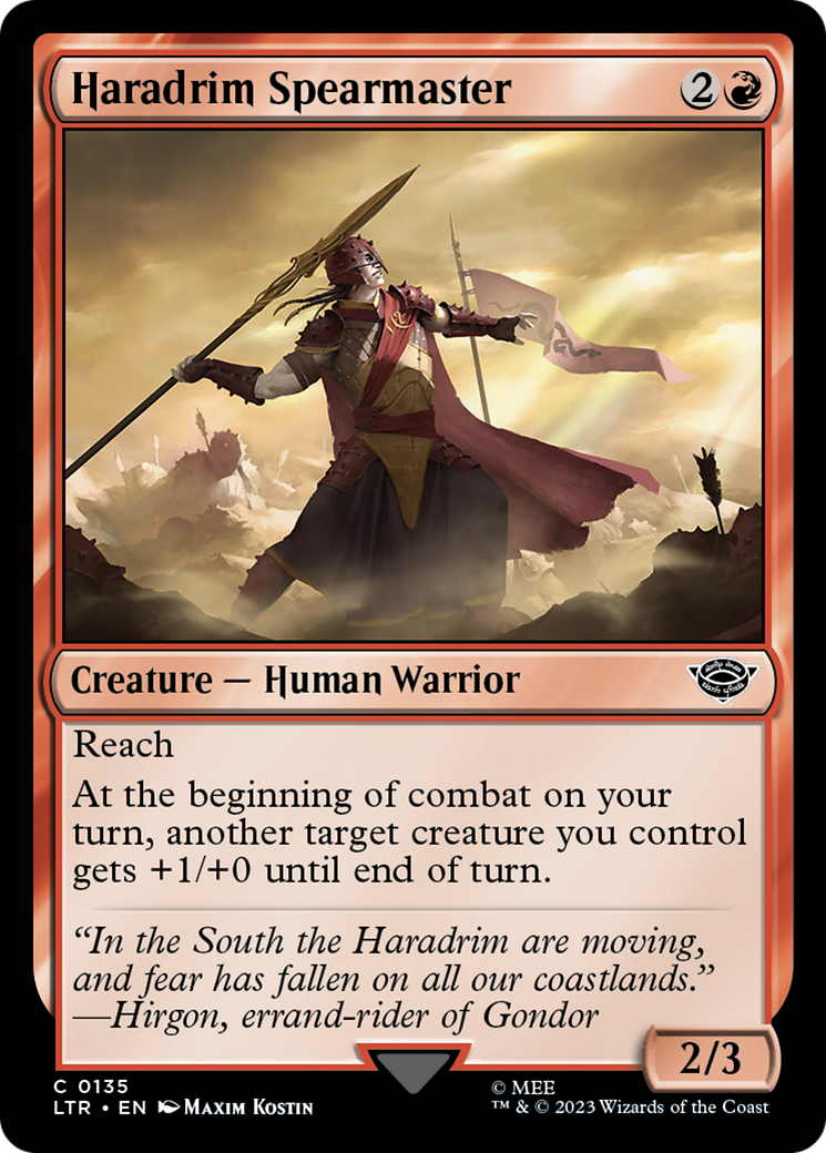 Haradrim Spearmaster [The Lord of the Rings: Tales of Middle-Earth] 