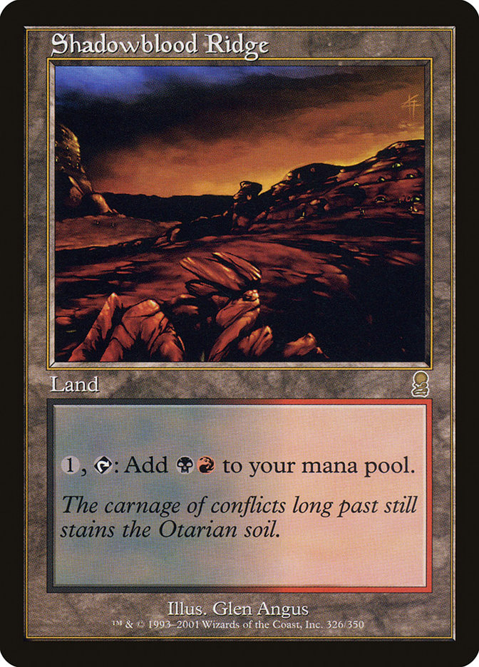 Shadowblood Ridge [Odyssey] 