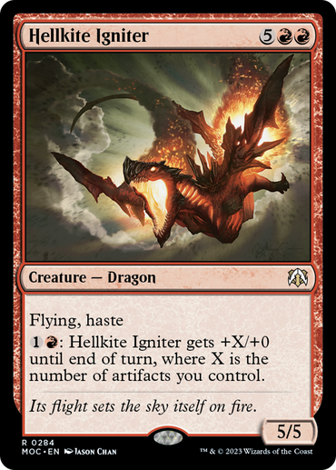 Hellkite Igniter [March of the Machine Commander] 