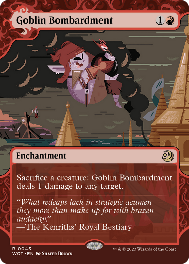 Goblin Bombardment [Wilds of Eldraine: Enchanting Tales] 