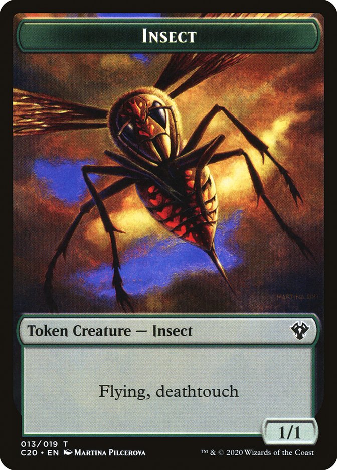 Spirit // Insect (013) Double-Sided Token [Order 2020 Tokens] 