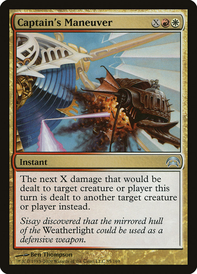 Captain's Maneuver [Planechase] 