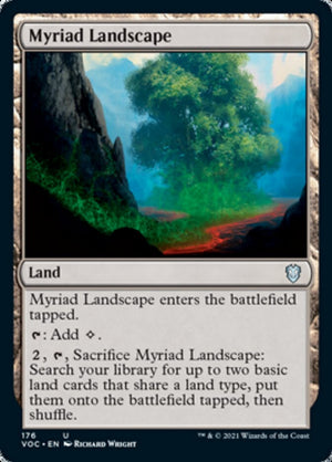 Myriad Landscape [Innistrad: Crimson Vow Commander] 