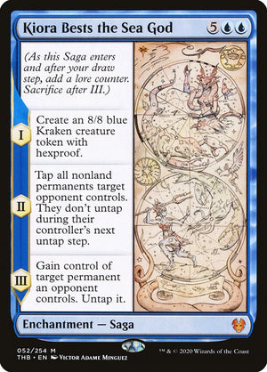 Kiora Bests the Sea God [Theros Beyond Death] 
