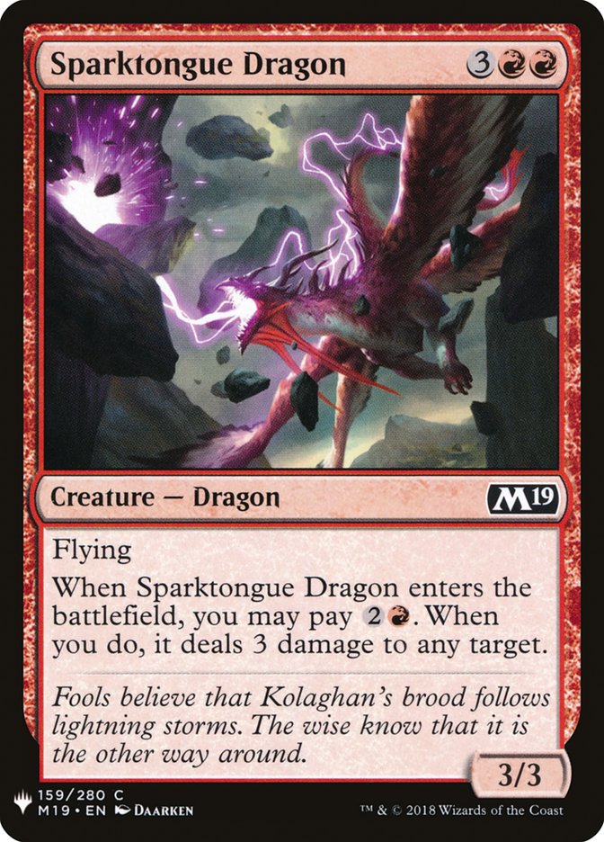 Sparktongue Dragon [Mystery Booster] 