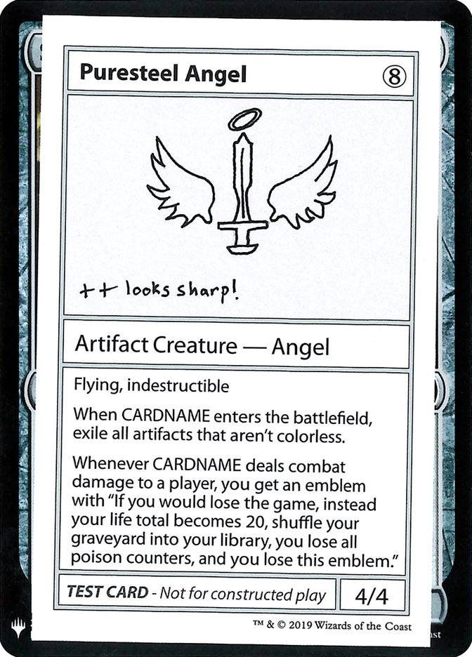 Puresteel Angel [Mystery Booster Playtest Cards] 