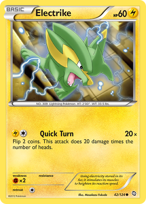Electrike (42/124) [Black &amp; White: Dragons Exalted] 
