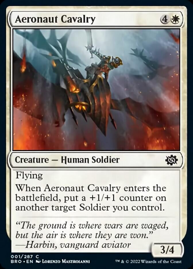 Aeronaut Cavalry [The Brothers' War] 