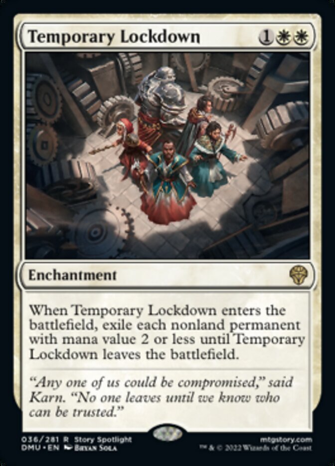 Temporary Lockdown [Dominaria United] 