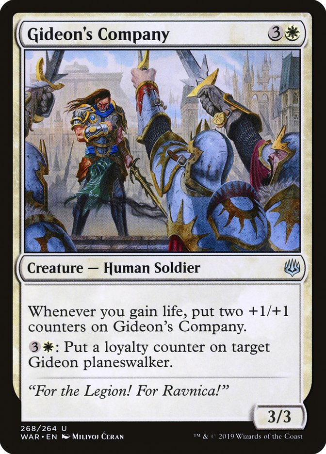 Gideon's Company [War of the Spark] 