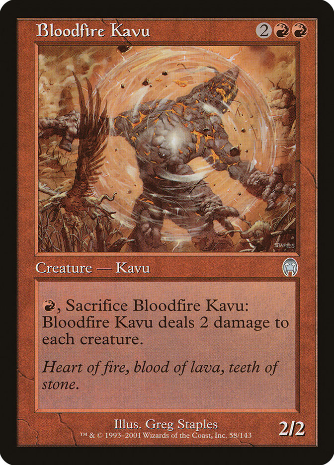 Bloodfire Kavu [Apocalypse] 