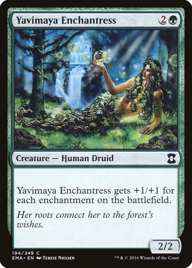 Yavimaya Enchantress [Eternal Masters] 