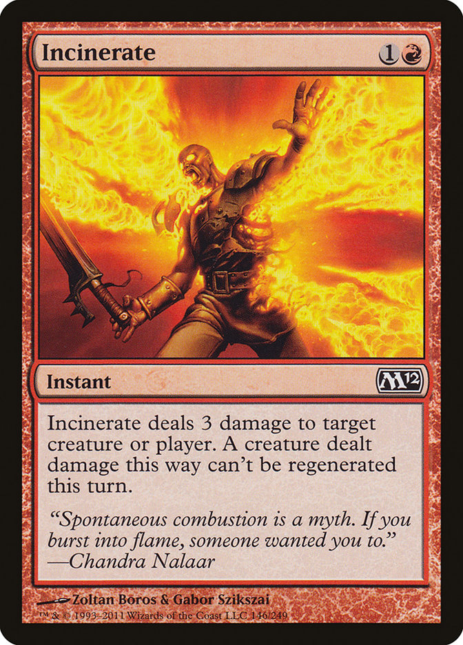 Incinerate [Magic 2012] 