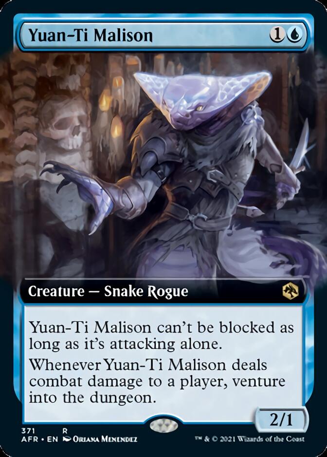 Yuan-Ti Malison (Extended Art) [Dungeons &amp; Dragons: Adventures in the Forgotten Realms] 