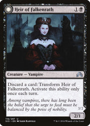Heir of Falkenrath // Heir to the Night [Shadows over Innistrad] 