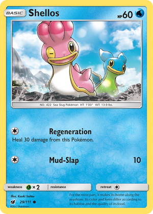 Shellos (29/111) [Sun &amp; Moon: Crimson Invasion] 