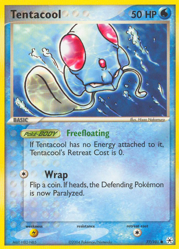 Tentacool (77/101) [EX: Hidden Legends]