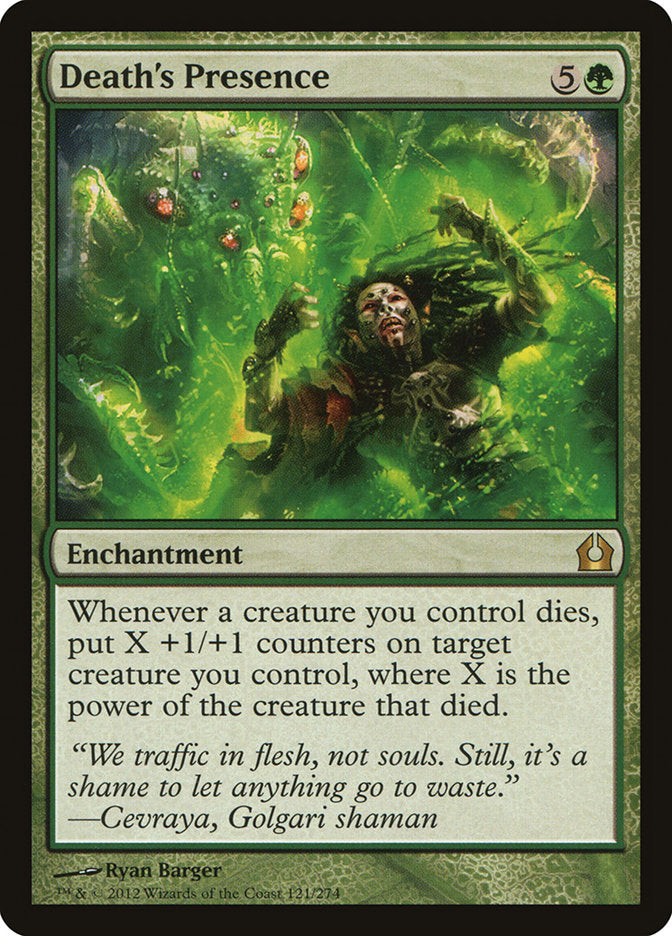 Death's Presence [Return to Ravnica] 