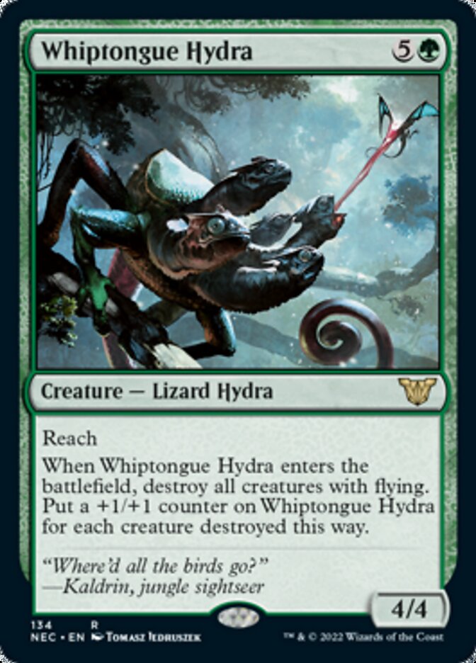 Whiptongue Hydra [Kamigawa: Neon Dynasty Commander] 