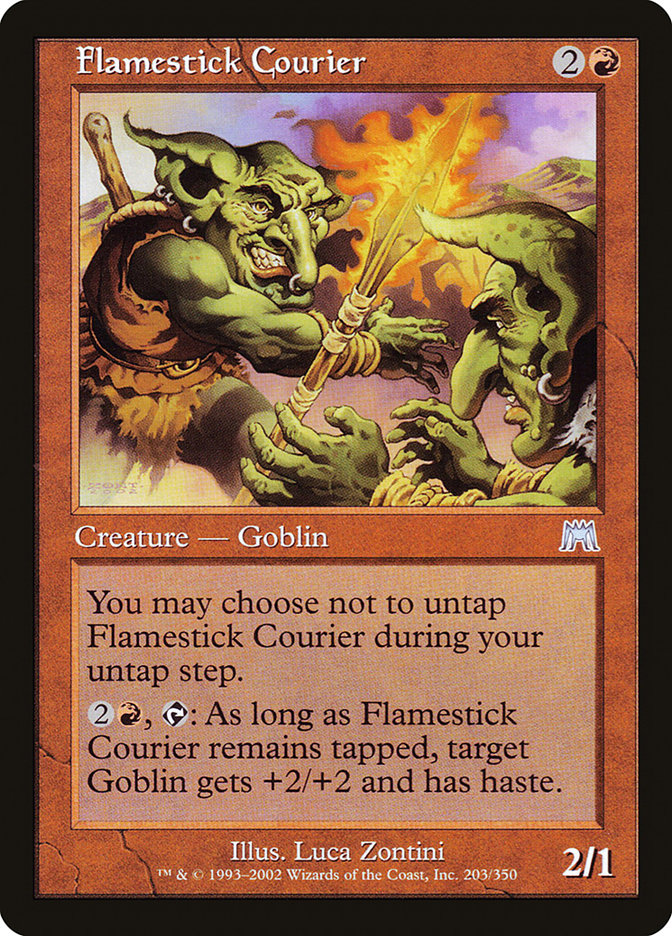 Flamestick Courier [Onslaught] 