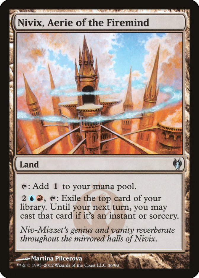 Nivix, Aerie of the Firemind [Duel Decks: Izzet vs. Golgari] 