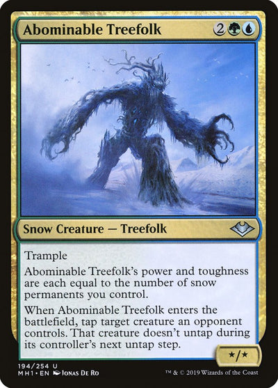 Abominable Treefolk [Modern Horizons] 