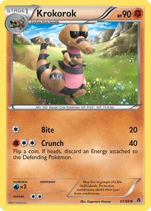 Krokorok (61/98) [Black &amp; White: Emerging Powers] 