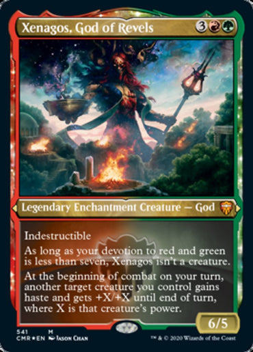 Xenagos, God of Revels (Etched) [Commander Legends] 