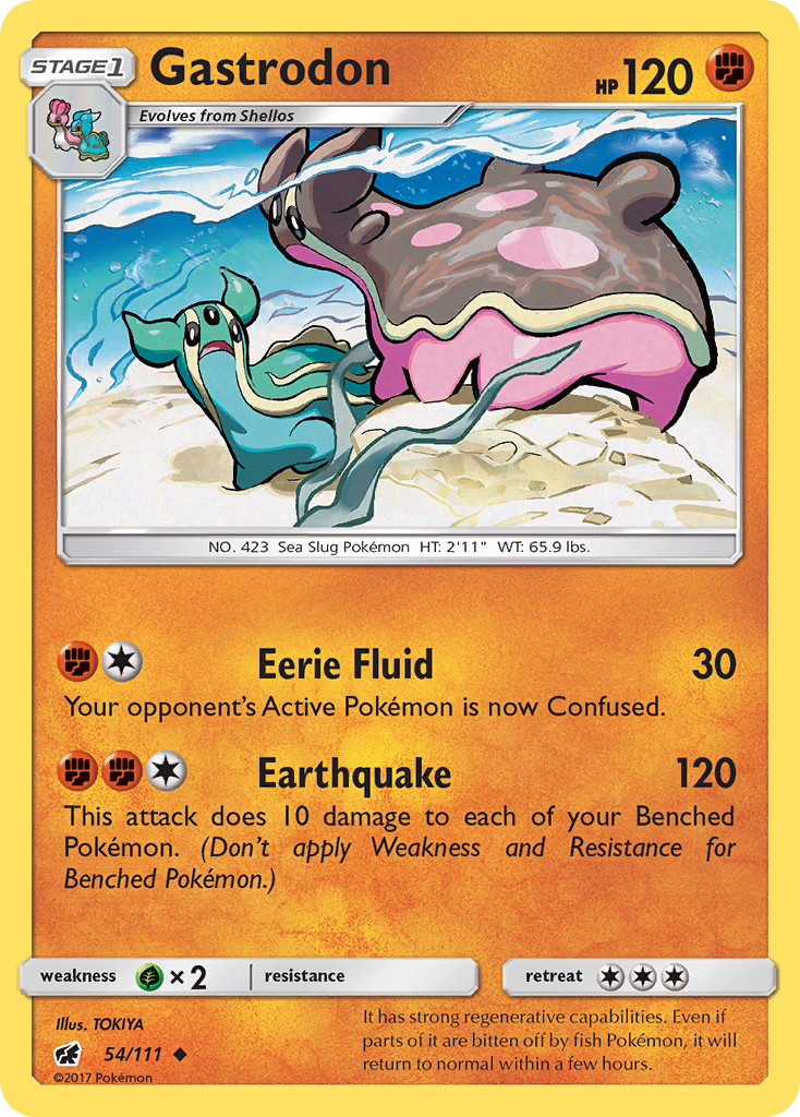 Gastrodon (54/111) [Sun & Moon: Crimson Invasion] 