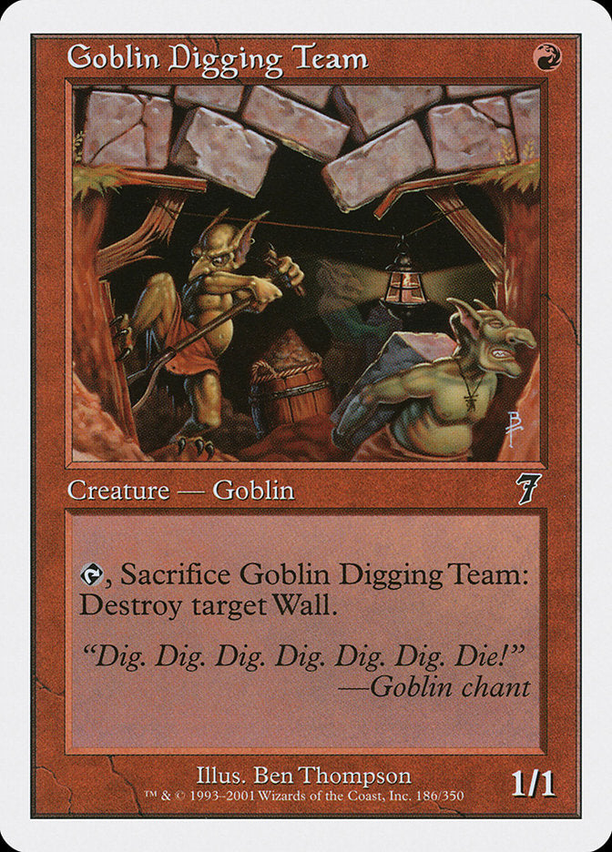 Goblin Digging Team [Seventh Edition] 