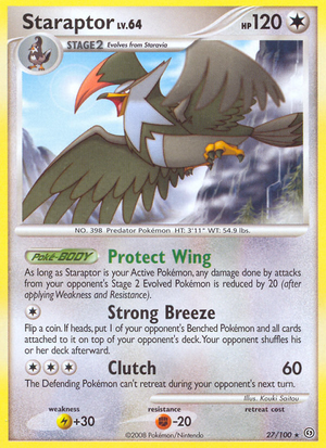 Staraptor (27/100) [Diamond &amp; Pearl: Stormfront] 