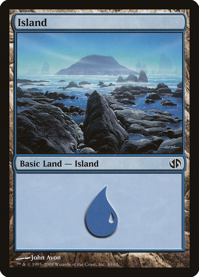 Island (30) [Duel Decks: Jace vs. Chandra] 