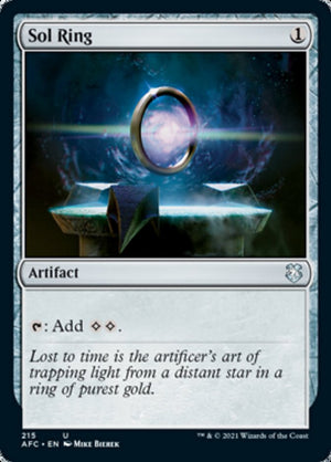 Sol Ring [Dungeons &amp; Dragons: Adventures in the Forgotten Realms Commander] 