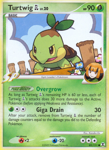 Turtwig GL (85/111) [Platinum: Rising Rivals] 