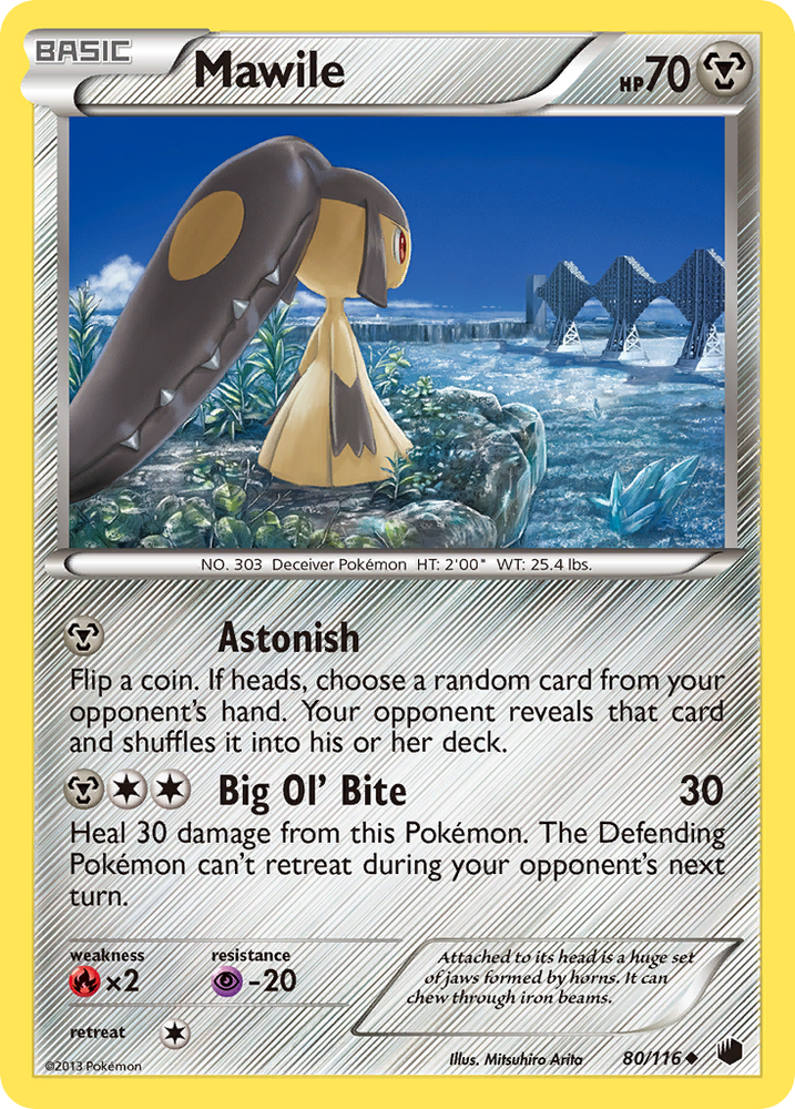 Mawile (80/116) [Black &amp; White: Plasma Freeze] 