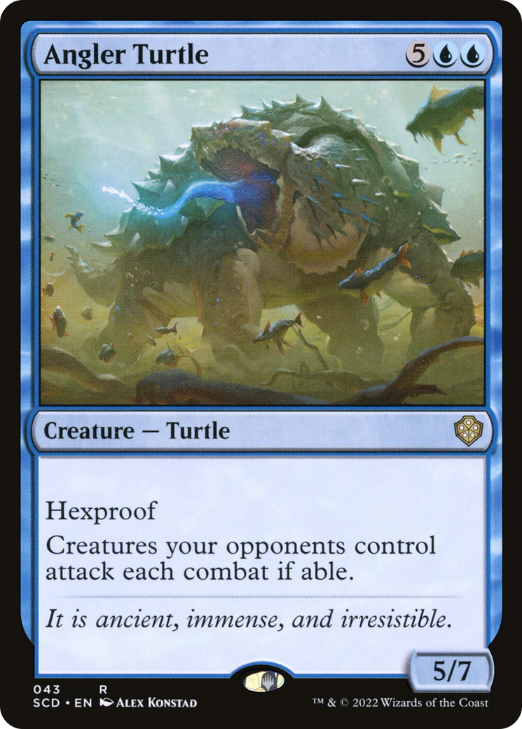 Angler Turtle [Starter Commander Decks] 