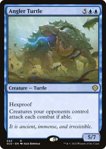 Angler Turtle [Starter Commander Decks] 