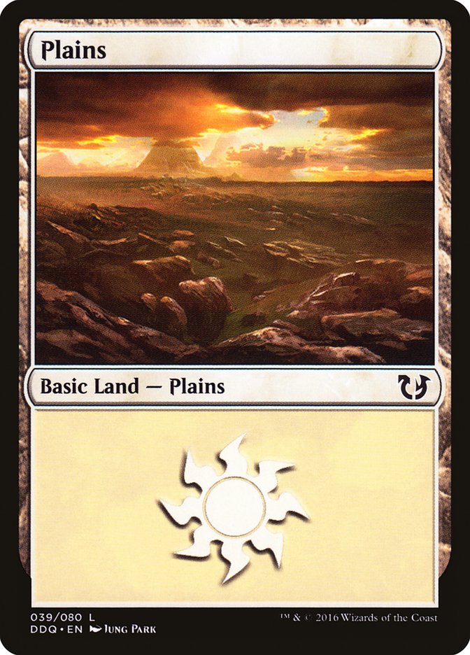 Plains (39) [Duel Decks: Blessed vs. Cursed] 