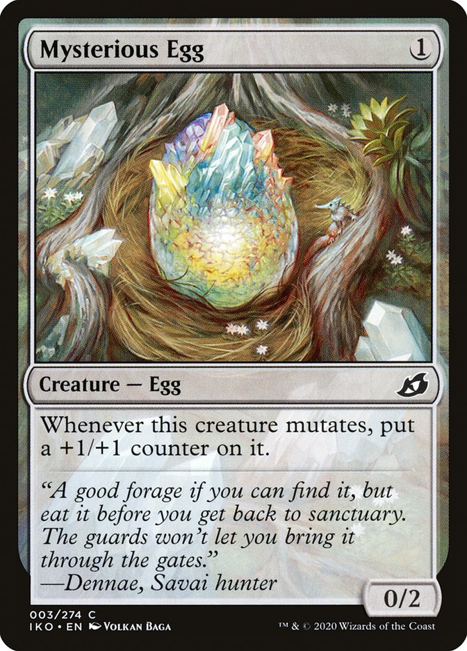 Mysterious Egg [Ikoria: Lair of Behemoths] 