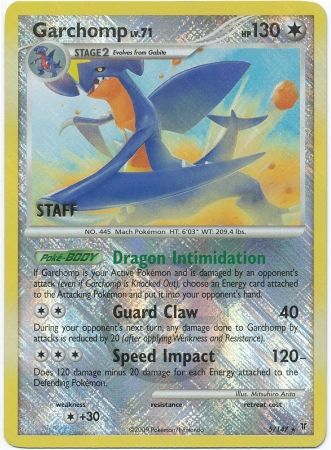 Garchomp (5/147) (Championship Promo Staff) [Platinum: Supreme Victors] 