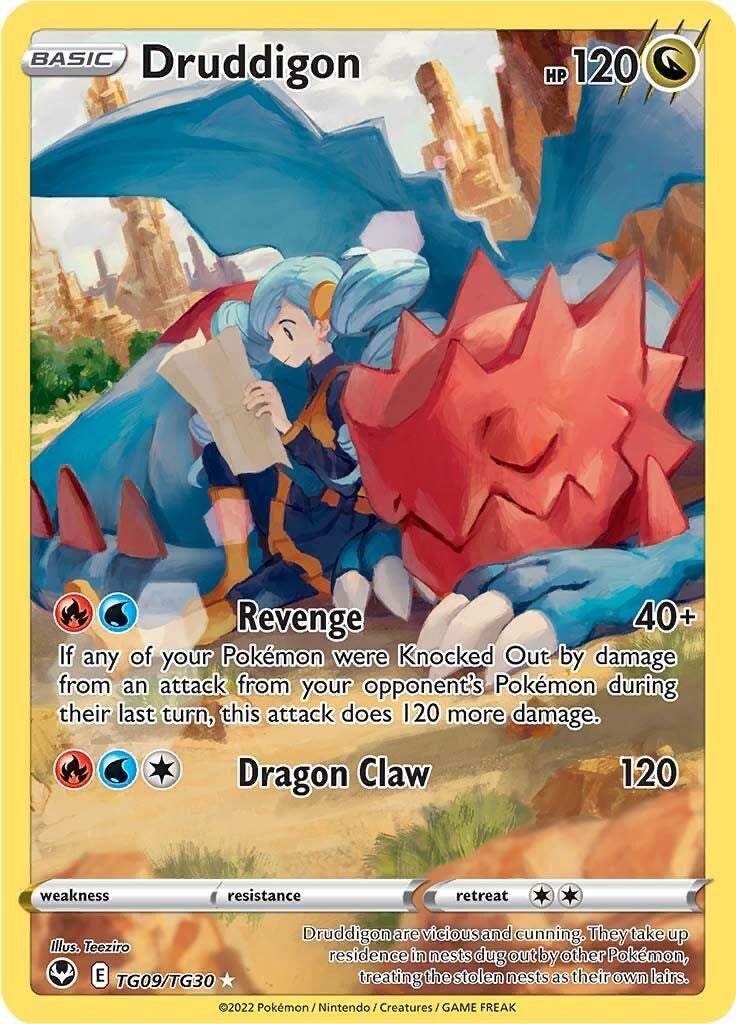 Druddigon (TG09/TG30) [Sword & Shield: Silver Tempest] 